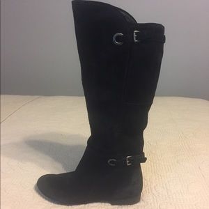 Below Knee Suede boot